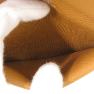 未使用 エルメス カルヴィデュオ B刻印(2023年製) ヴォーエプソン セサミ コインケース 財布 茶 0301【中古】HERMES