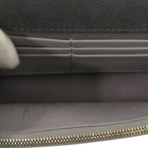 美品 フェンディ スタッズ チェーンウォレット 8M0346 レザー グレー ショルダーバッグ 0347【中古】FENDI