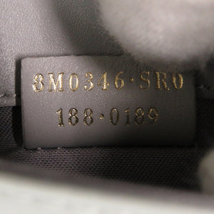 美品 フェンディ スタッズ チェーンウォレット 8M0346 レザー グレー ショルダーバッグ 0347【中古】FENDI