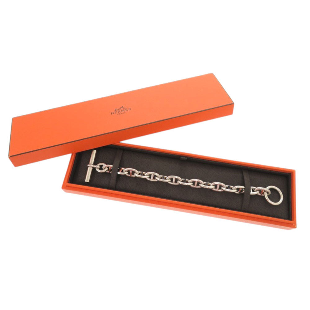 美品 エルメス シェーヌダンクル MM 15コマ シルバー925 ブレスレット 0365【中古】HERMES