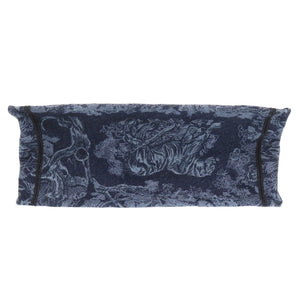 美品 クリスチャンディオール ブックトート ミディアム キャンバス ブルー レディディオール トートバッグ  青 0382【中古】Christian Dior