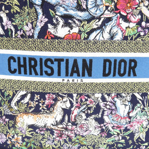 新品同様 クリスチャン ディオール ブックトート ラージ ネイビー 0389【中古】Christian Dior