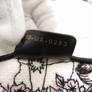 新品同様 クリスチャン ディオール ブックトート ラージ トートバッグ キャンバス ピンク 0391【中古】Christian Dior