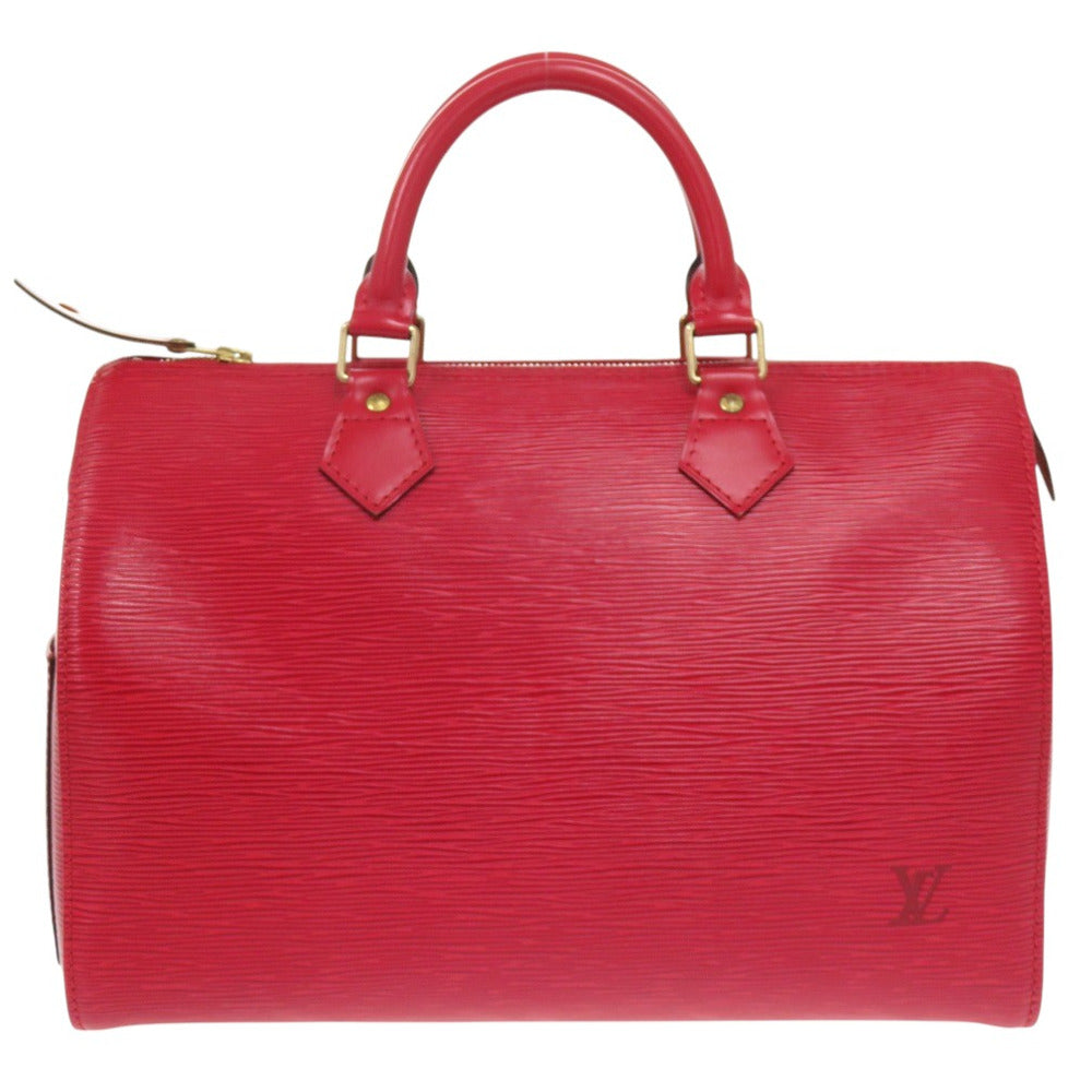 美品 ルイ ヴィトン スピーディ30 エピ M43007 カスティリアンレッド ハンドバッグ LV 0414【中古】LOUIS VUITTON