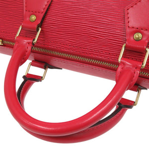 美品 ルイ ヴィトン スピーディ30 エピ M43007 カスティリアンレッド ハンドバッグ LV 0414【中古】LOUIS VUITTON