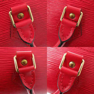美品 ルイ ヴィトン スピーディ30 エピ M43007 カスティリアンレッド ハンドバッグ LV 0414【中古】LOUIS VUITTON
