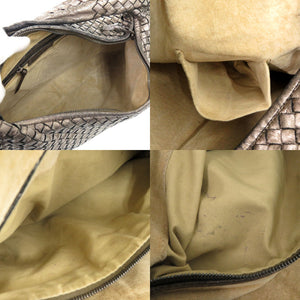 ボッテガヴェネタ イントレチャート ショルダーバッグ ハンドバッグ ワンショルダー 115654 レザー ブランズ 0442【中古】BOTTEGAVENETA