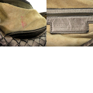 ボッテガヴェネタ イントレチャート ショルダーバッグ ハンドバッグ ワンショルダー 115654 レザー ブランズ 0442【中古】BOTTEGAVENETA