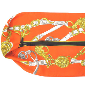 美品 エルメス ブリッド ドゥ ガラ Brides de Gala マキシ ツイリー Maxi Twilly スカーフ シルク マルチカラー 0469【中古】HERMES