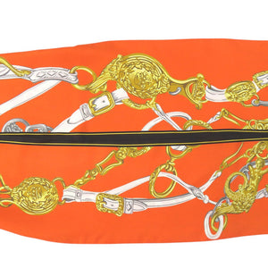 美品 エルメス ブリッド ドゥ ガラ Brides de Gala マキシ ツイリー Maxi Twilly スカーフ シルク マルチカラー 0469【中古】HERMES