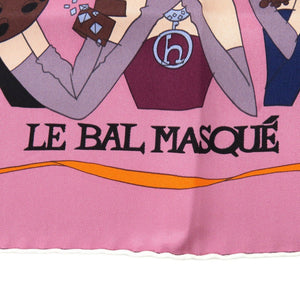 美品 エルメス カレ70 LE BAL MASQUE 仮面舞踏会  スカーフ シルク マルチカラー 0509【中古】HERMES