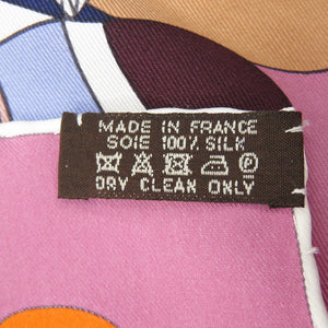 美品 エルメス カレ70 LE BAL MASQUE 仮面舞踏会  スカーフ シルク マルチカラー 0509【中古】HERMES