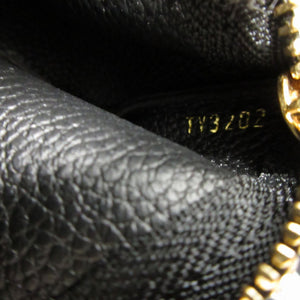 新品同様 ルイヴィトン モノグラムアンプラント ポシェットクレ M80885 ノワール 黒 バイカラー コインケース 0512【中古】LOUIS VUITTON