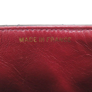 美品 シャネル ミニマトラッセ ラムスキン レザー ブラック ショルダーバッグ 黒 0557【中古】CHANEL