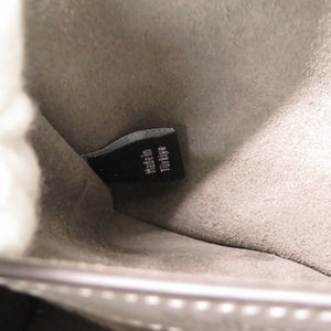 新品同様 マルベリー 2way ミニ ジップド ベイズウォーター HH9089 レザー グレー トートバッグ 0566【中古】MULBERRY