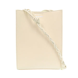 未使用品 ジルサンダー Tangle スモール JSPU853173 カーフレザー ホワイト ショルダーバッグ 白 0567【中古】JIL SANDER