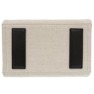 新品同様 トムフォード 2way L1775024AAX キャンバス/レザー ホワイト トートバッグ 白 0568【中古】TOM FORD