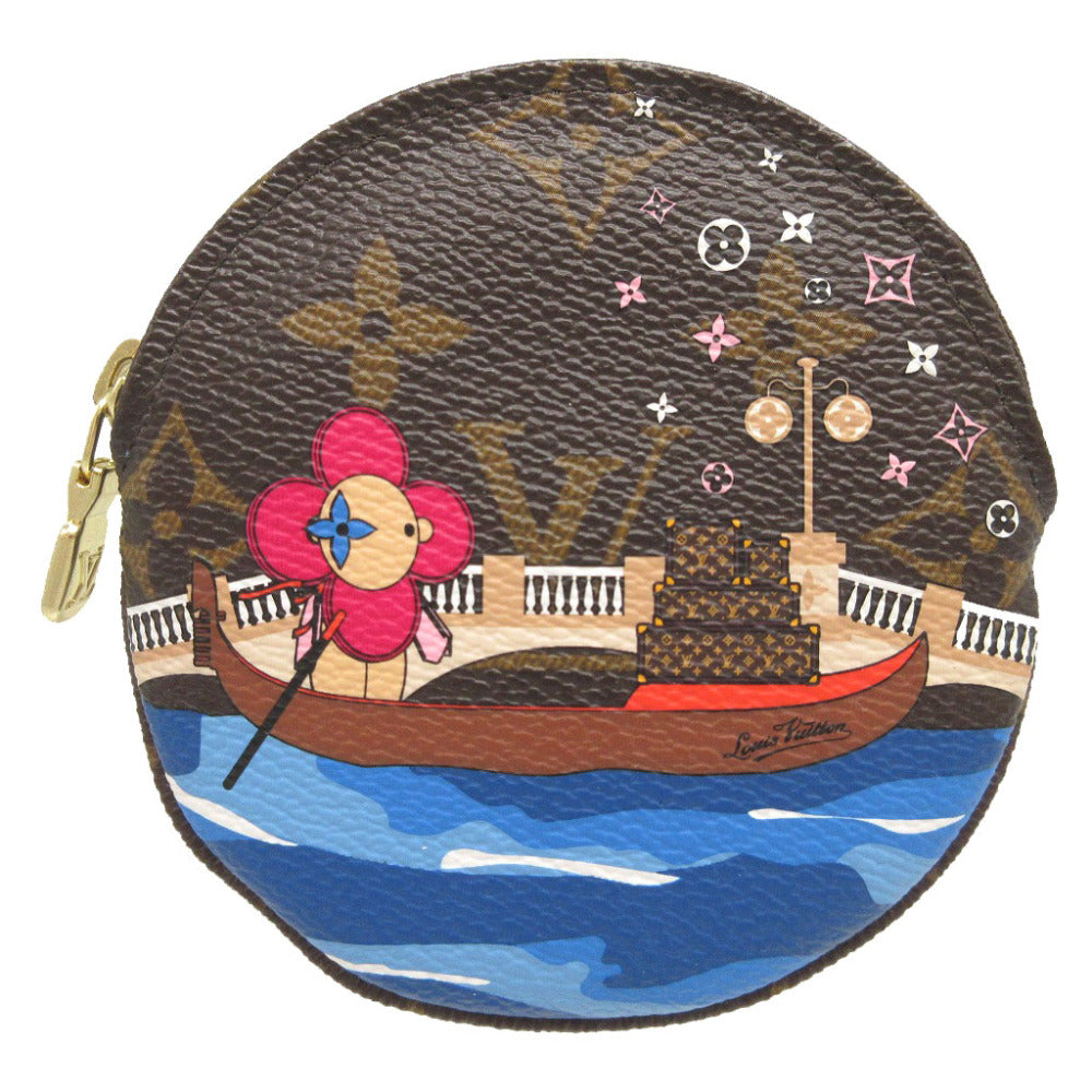 新品同様 ルイヴィトン ポルトモネ ロン モノグラム ヴィヴィエンヌ M68485 コインケース 財布 0589【中古】LOUIS VUITTON