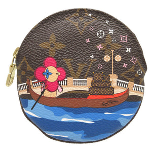 新品同様 ルイヴィトン ポルトモネ ロン モノグラム ヴィヴィエンヌ M68485 コインケース 財布 0589【中古】LOUIS VUITTON