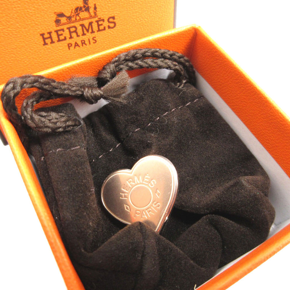 未使用 エルメス クールハート メタル ローズゴールド スカーフリング ツイリーリング 0607【中古】HERMES