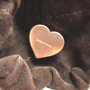 未使用 エルメス クールハート メタル ローズゴールド スカーフリング ツイリーリング 0607【中古】HERMES