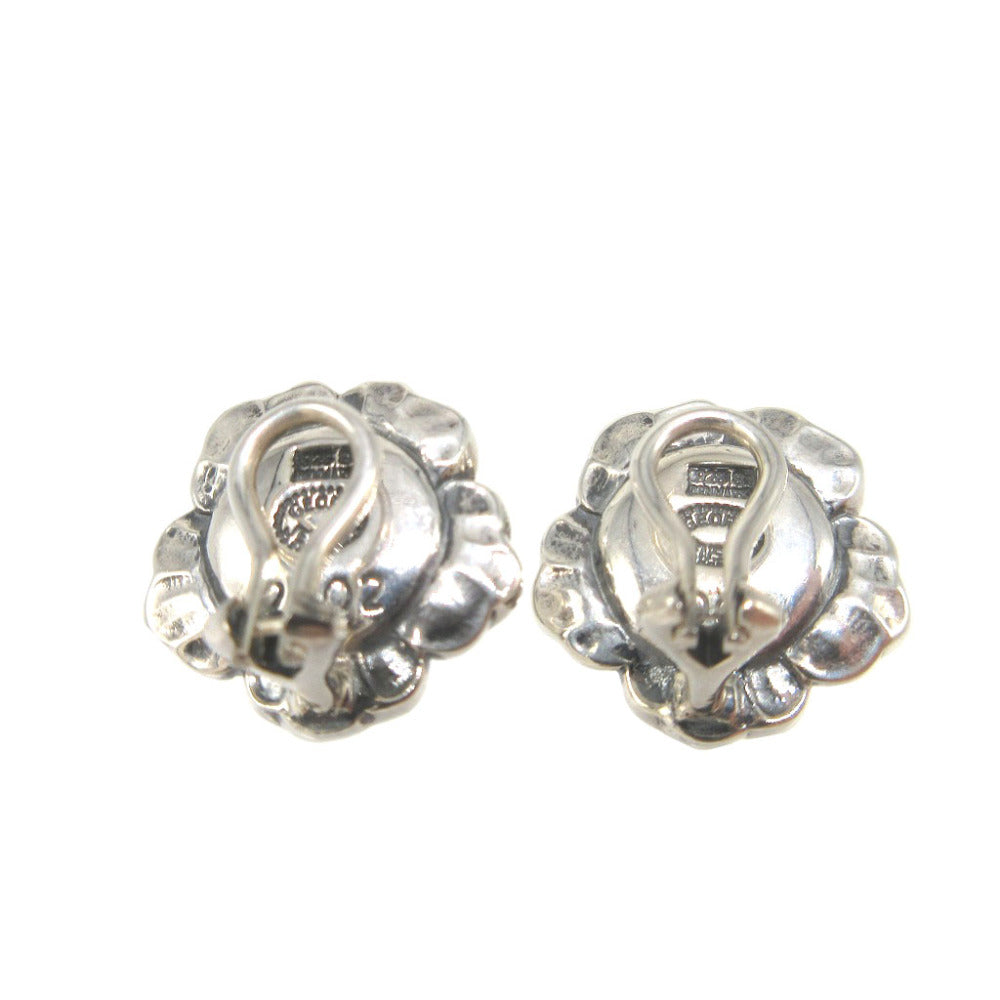 美品 ジョージジェンセン フラワーモチーフ 2002 シルバー925 シルバー イヤリング 0617【中古】GEORG JENSEN
