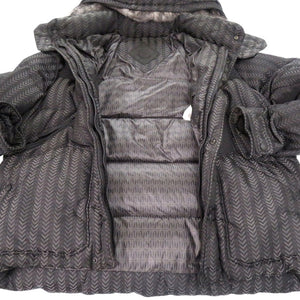 美品 モンクレール ティアマート ダウンジャケット フード取り外し可能 サイズ3 ブラック 0650【中古】MONCLER