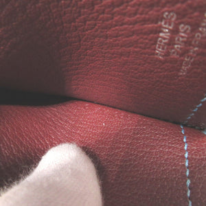 エルメス カマイユ ヴォーエプソン ゴールド ライム アズール O刻印(2011年製) バッグチャーム キーホルダー 0676【中古】HERMES