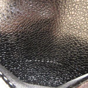 未使用 ブルガリ ミレリゲ レザー シルバー 6連キーケース 0678【中古】BVLGARI