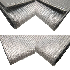 未使用 ブルガリ ミレリゲ レザー シルバー 6連キーケース 0678【中古】BVLGARI