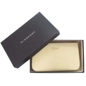 新品同様 バーバリー ワンショルダーバッグ ノバチェック サフィアーノレザー アイボリー/ホワイト ショルダーバッグ 白 0696【中古】BURBERRY