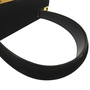 美品 サルヴァトーレフェラガモ ガンチーニ ハンドバッグ AQ-212193 ブラック 0700【中古】Salvatore Ferragamo