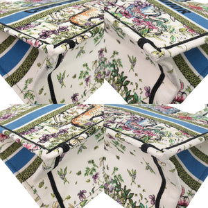 新品同様 クリスチャン ディオール ブックトート ミディアムトートバッグ キャンバス ホワイト 0723【中古】Christian Dior