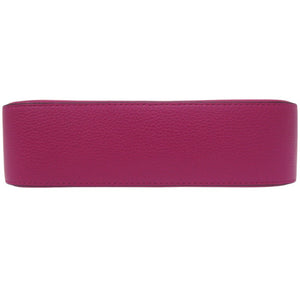 未使用 ヴェルサーチ ヴィルトゥス VIRTUS チェーン ショルダーバッグ ポーチ メタルアイコン レザー ピンク 0727【中古】VERSACE