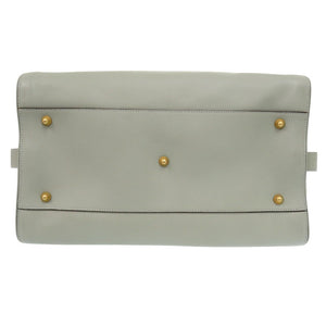 新品同様 クロエ パディントン レザー グリーン ボストンバッグ ハンドバッグ 緑 0778【中古】Chloe