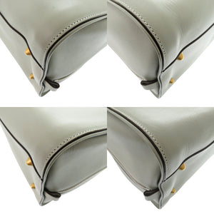 新品同様 クロエ パディントン レザー グリーン ボストンバッグ ハンドバッグ 緑 0778【中古】Chloe