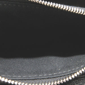 新品同様 フェンディ カーリト カールラガーフェルド 8M0299 レザー ブラック 黒 ラウンドファスナー長財布 財布 0799【中古】FENDI