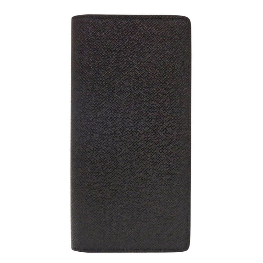 美品 ルイ ヴィトン ポルトフォイユ プラザ M30501 タイガ ノワール 長財布 黒 LV 0800【中古】LOUIS VUITTON