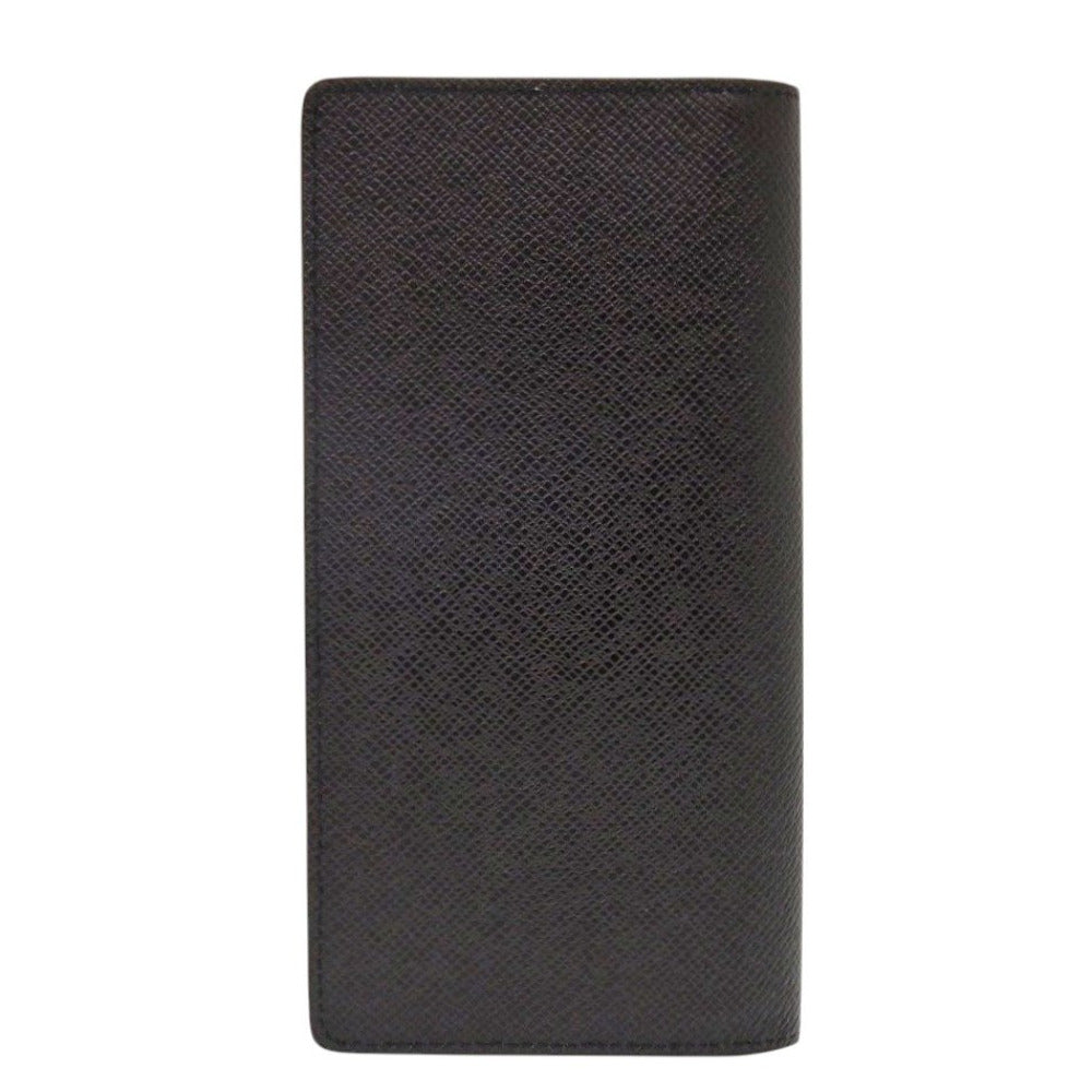 美品 ルイ ヴィトン ポルトフォイユ プラザ M30501 タイガ ノワール 長財布 黒 LV 0800【中古】LOUIS VUITTON