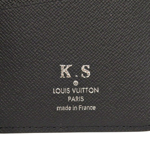美品 ルイ ヴィトン ポルトフォイユ プラザ M30501 タイガ ノワール 長財布 黒 LV 0800【中古】LOUIS VUITTON
