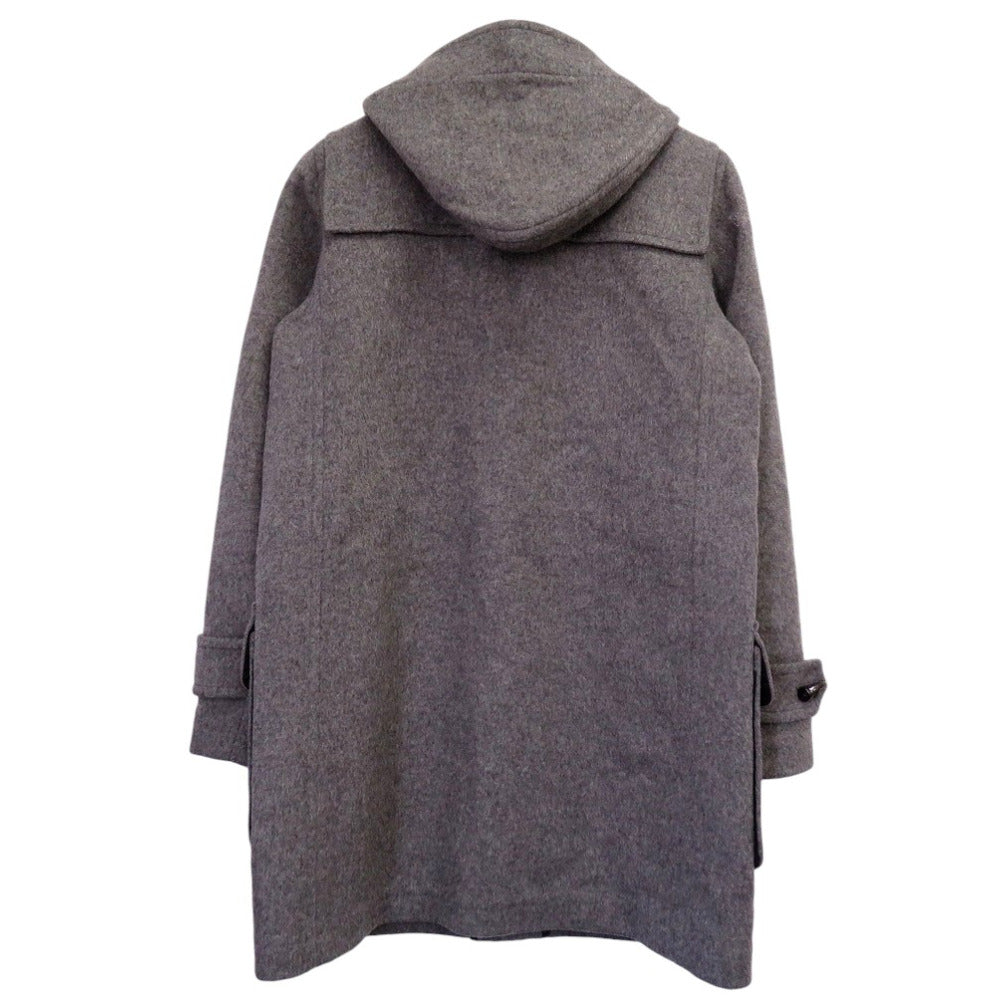 美品 バーバリー ダッフルコート ウール100％ グレー 0829 BURBERRY BRIT【中古】BURBERRY