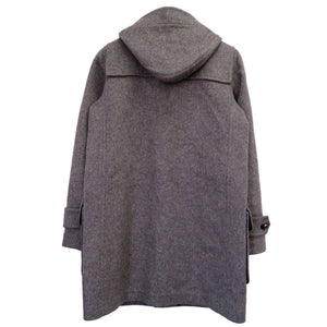 美品 バーバリー ダッフルコート ウール100％ グレー 0829 BURBERRY BRIT【中古】BURBERRY