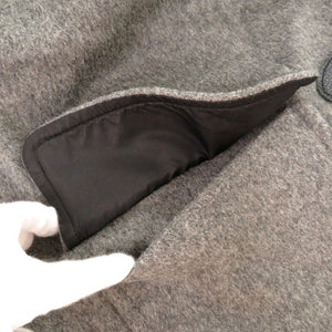 美品 バーバリー ダッフルコート ウール100％ グレー 0829 BURBERRY BRIT【中古】BURBERRY