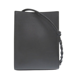 美品 ジルサンダー タングル SM ショルダーバッグ レザー ブラック 黒 0853【中古】JIL SANDER