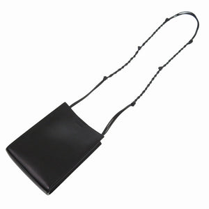 美品 ジルサンダー タングル SM ショルダーバッグ レザー ブラック 黒 0853【中古】JIL SANDER