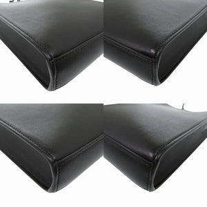 美品 ジルサンダー タングル SM ショルダーバッグ レザー ブラック 黒 0853【中古】JIL SANDER