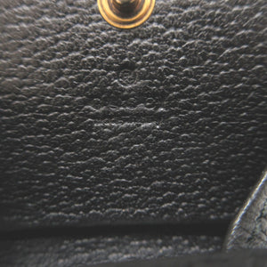 美品 グッチ GGマーモント 473959 レザー ブラック 黒 コインケース 0862【中古】GUCCI