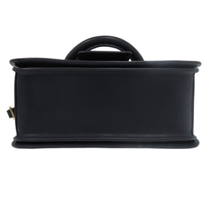 美品 ヴァジック シティミニ CITY MINI レザー ネイビー ショルダーバッグ 0897【中古】VASIC