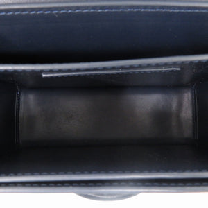 美品 ヴァジック シティミニ CITY MINI レザー ネイビー ショルダーバッグ 0897【中古】VASIC