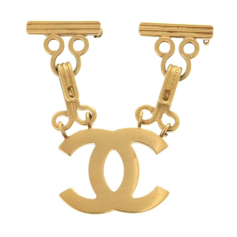 美品 シャネル ココマーク ゴールド 03A ブローチ アクセサリー 0935 【中古】 CHANEL
